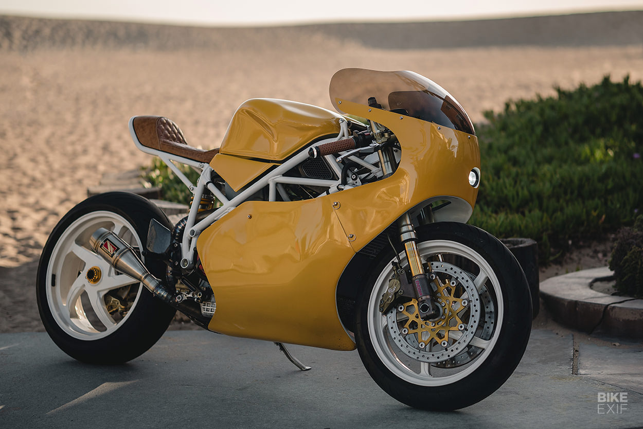 Gabungkan Klasik dan Futuristik, Cafe Racer Ducati
